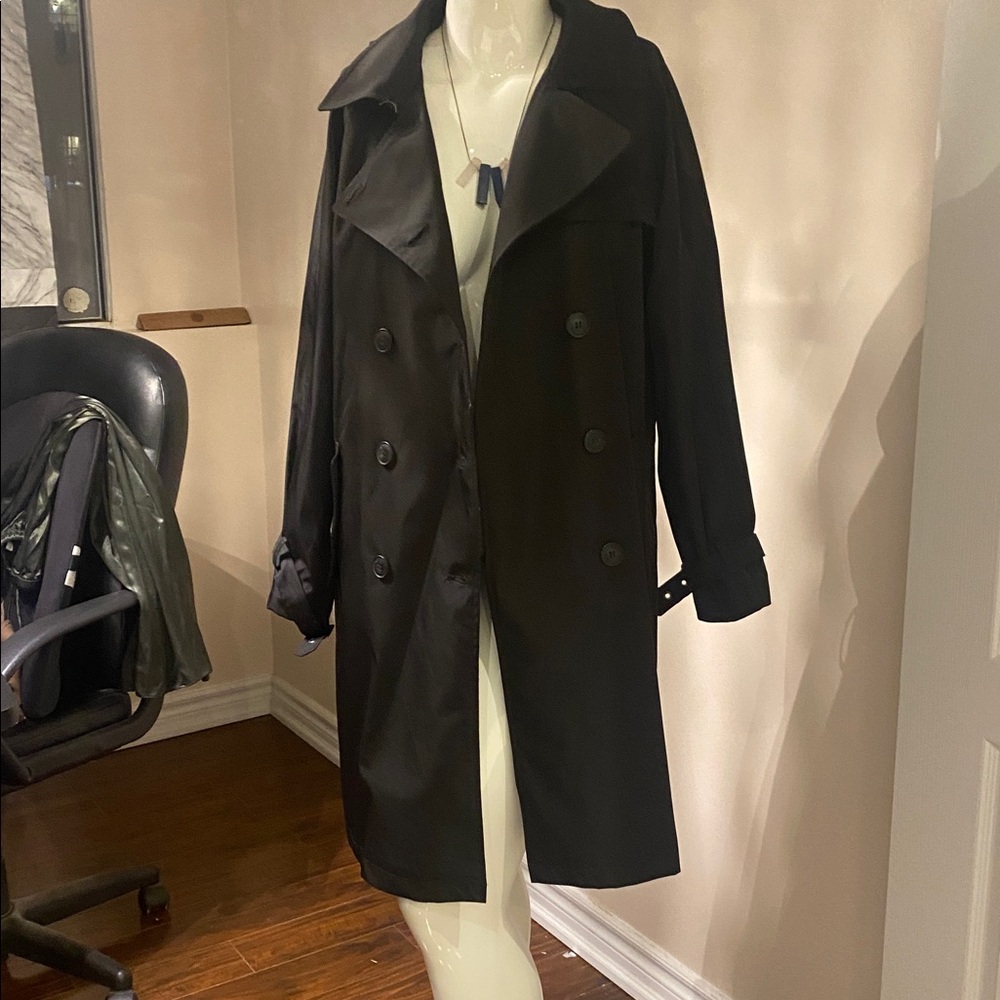 Rebecca minkoff Elegant Black trench coat - Picture 3 of 9